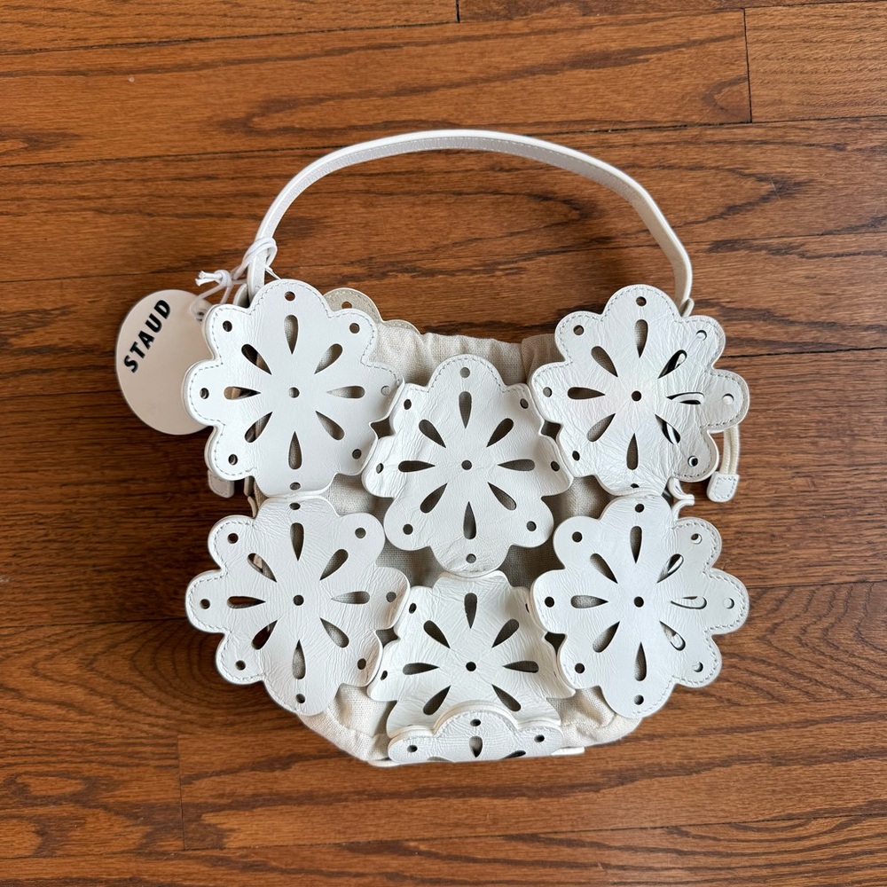 STAUD Flora Basket Bag